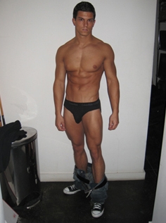 Michael Biserta underwear hot