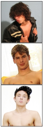 Twinks Kyros Christian, Billy Andrews, and Blair Mason: who do you like best?