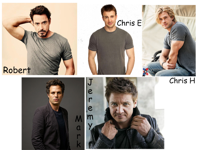 Who is the hottest actor from the Avengers?