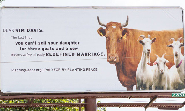 anti-kim davis billboard